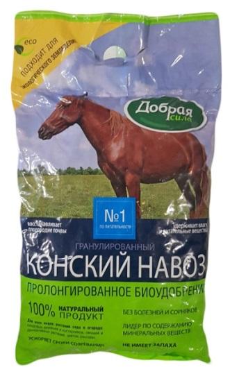 Удобрение Добрая Сила Конский навоз 2кг