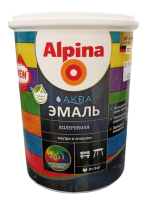 Эмаль Alpina Aqua акриловая колеруемая