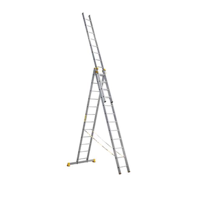 Лестница алюминиевая трехсекционная Алюмет 9312