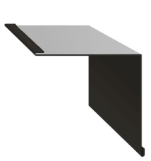 Планка угла внутреннего 50х50х2000 мм RAL8017 (шоколадно-коричневый) Скайпрофиль