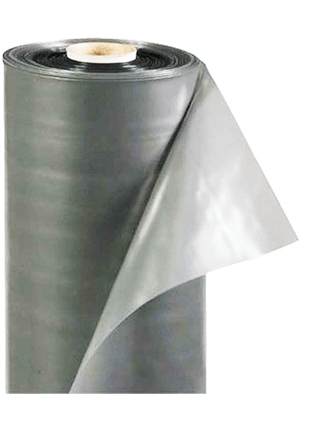 Пленка полиэтиленовая серая вторичная 120 мкм рукав 1,5-3м