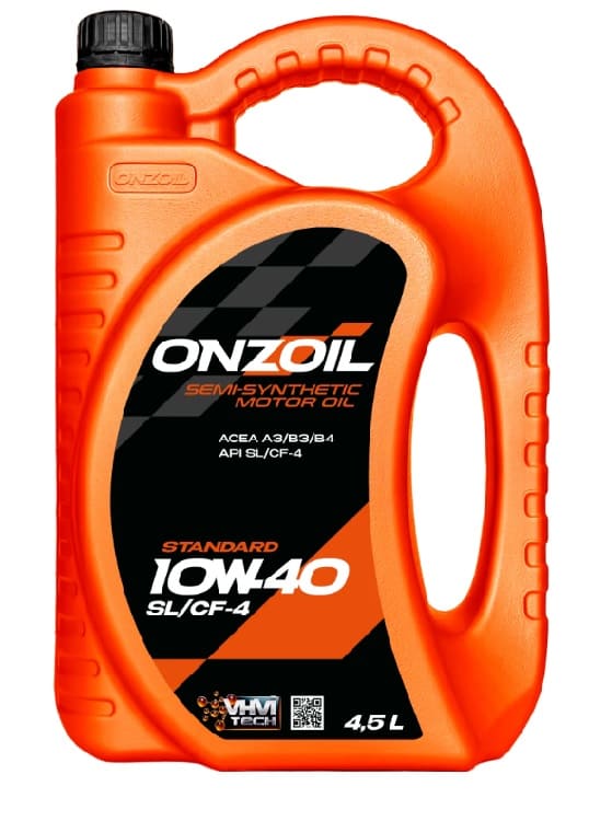 Масло моторное полусинтетическое ONZOIL Standard Diesel 10W40 SL/CF-4.5 л