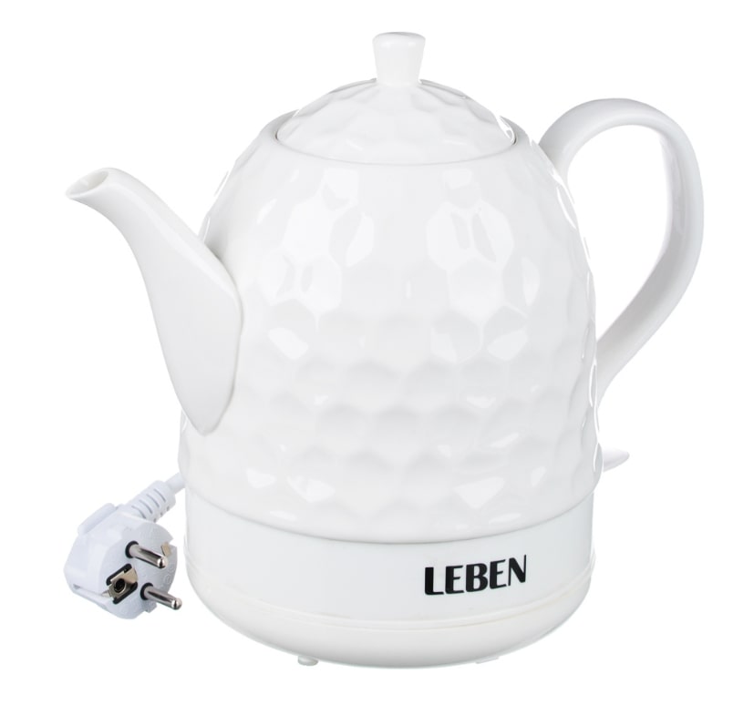 Электрочайник керамический 1.2л Leben 291-032