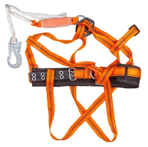 Пояс строительный лямочный ППА строп аВ ПОТЕНЦИАЛ