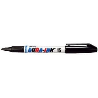 Маркер промышленный перманентный фетровый 96023 MARKAL DURA-INK 15 ЧЕРНЫЙ