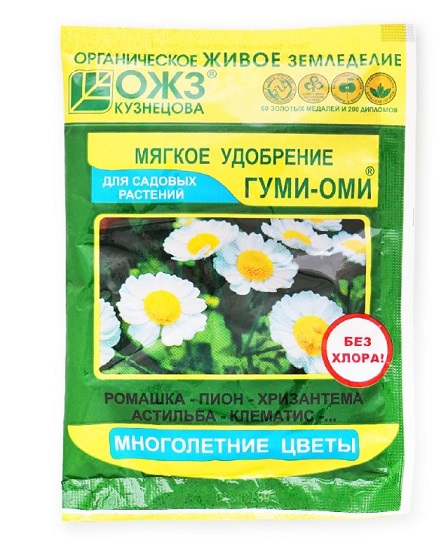 Удобрение Многолетние цветы Гуми-Оми 0.5кг