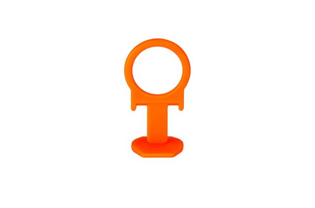 Зажим СВП Кольцо 1.5 мм, оранжевый (500 шт), Завод Пластик Руси