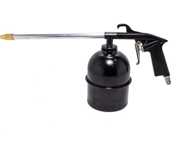 Пневмопистолет для мойки двигателя с бачком Forcekraft FK-2374