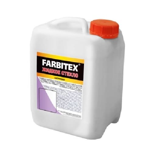 Жидкое стекло 3,8 кг FARBITEX