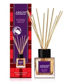 Аромадиффузор Areon Home Sticks Reed Diffusers Patchouli Lavender Vanilla 50мл