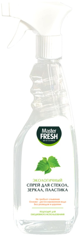 Средство экологичное для стекол и зеркал Master FRESH 500мл
