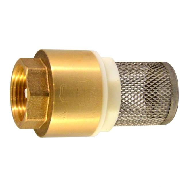 Клапан обратный 1'' с сеткой Aqualink СС02060