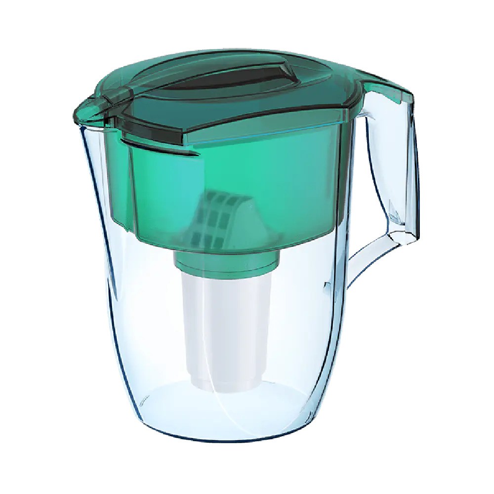 Водоочиститель Кувшин Аквафор Гарри с дополнительным модулем Зелёный