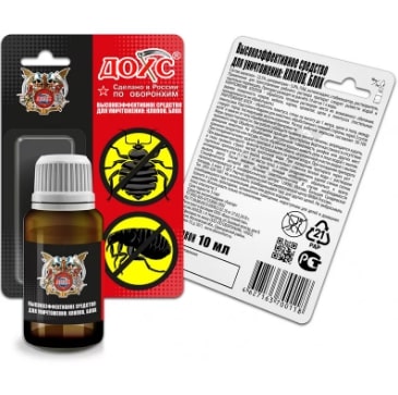 Средство от клопов и блох 