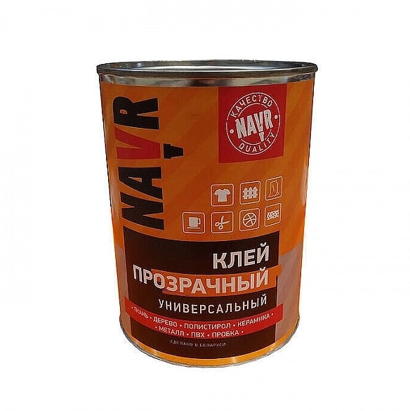 Клей универсальный Прозрачный 750 мл NAVR 