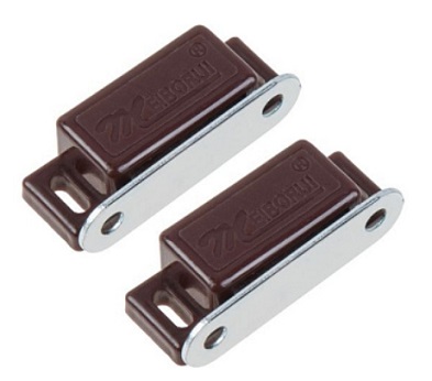 Защелка магнитная 45мм, коричневая (2шт), STARFIX SMF-67885-2