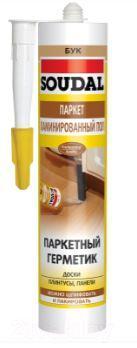 Герметик акриловый Soudal Для паркета и ламината, 280мл, береза