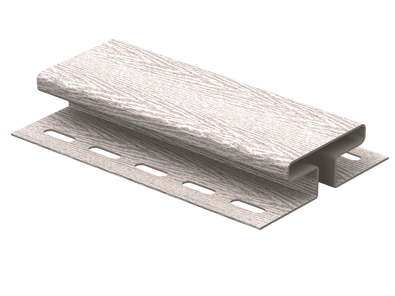 Н-планка 048 Н для сайдинга винилового Ю-Пласт Ясень беленый