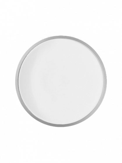 Светильник потолочный светодиодный СПО луна 60ВТ 2700К/4000К/6500К IP54 серебристый обод Фарлайт