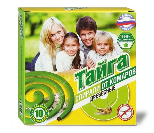 Спирали от комаров Тайга  30 шт Greenfield