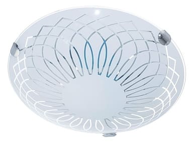 Светильник потолочный НПБ 02-2х60-107 Гладиолус Aitin-Pro D300 