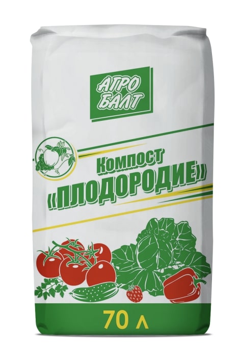 Компост Агробалт-Плодородие 70 л 