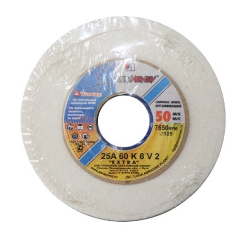 Круг шлифовальный 150х20х32 25A 60 K-L 6 V 50 LUGA