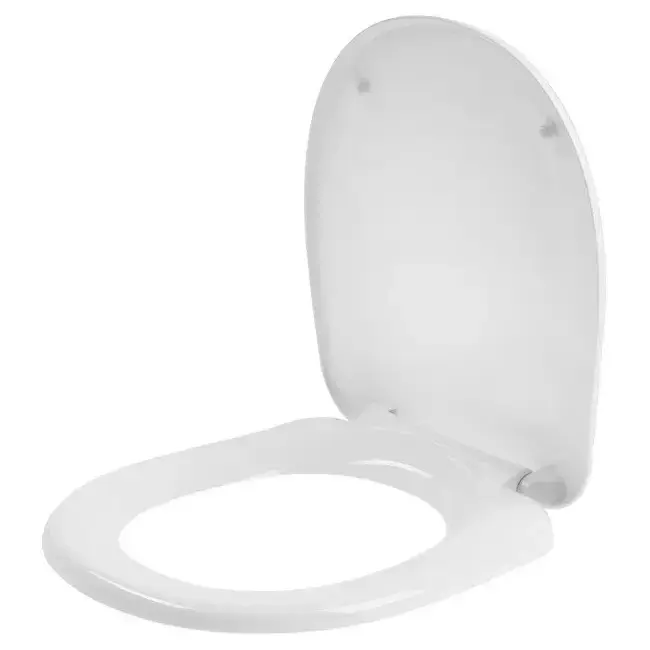 Сиденье с крышкой для унитаза белое Уклад 63.07.80бел