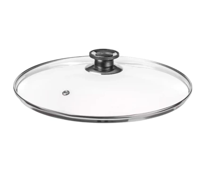Крышка стеклянная, 280 мм, с металлическим ободом, круглая, Sundays Home 106818131