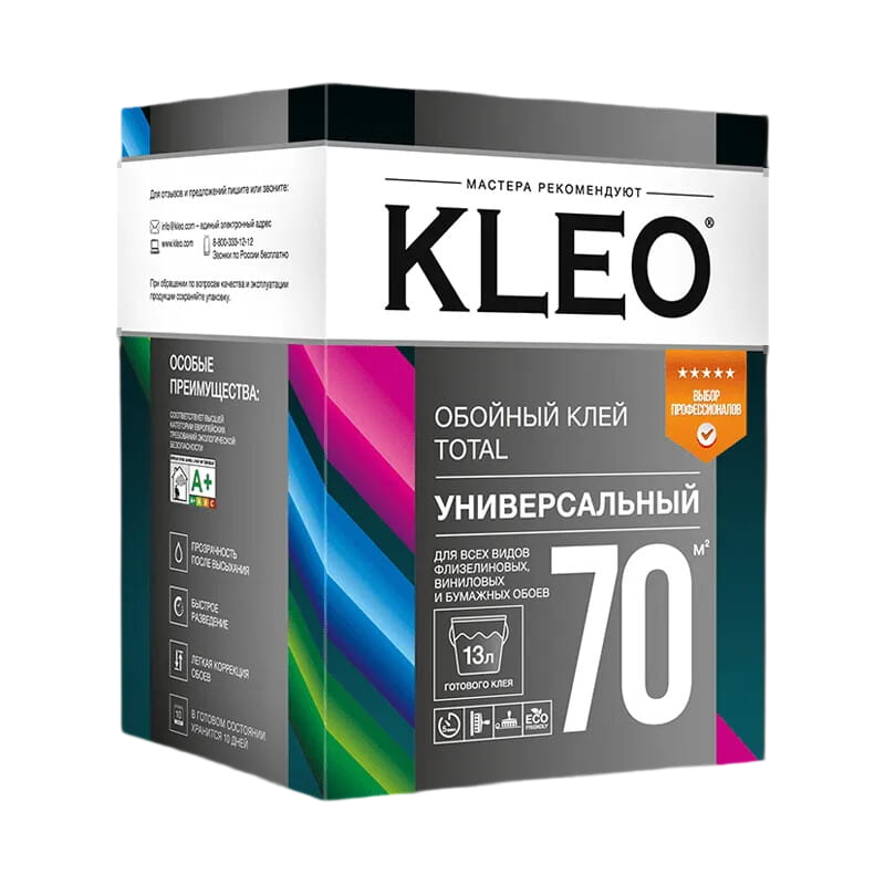 Клей для обоев универсальный 500 г Kleo TOTAL70