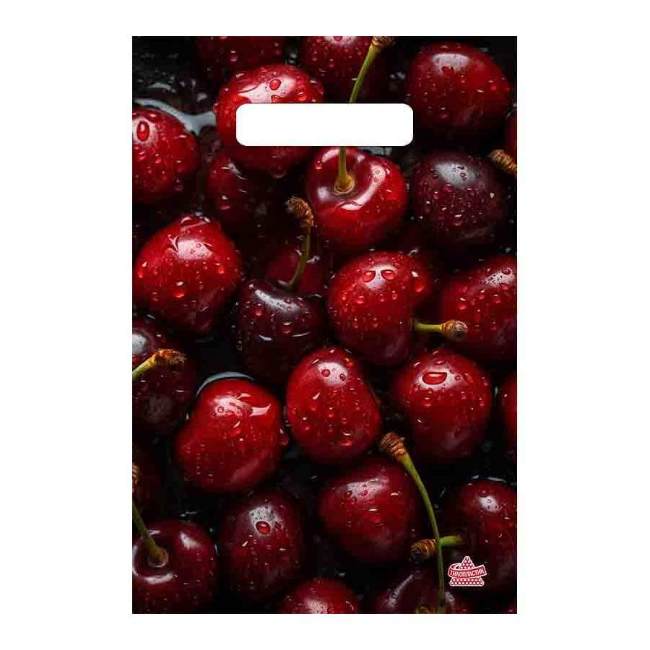 Мешок с ручками Вишня 30х20см 30мкм MonAmi н00255553