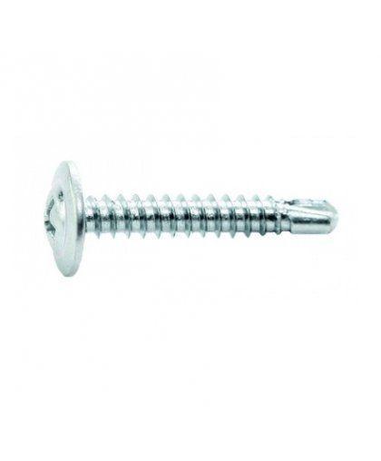 Саморез 4.2x32 с прессшайбой, со сверлом, ZAбей!