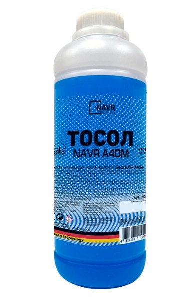 Тосол NAVR А-40М (синий) 0.9 л