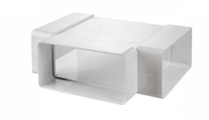 Тройник 838 для плоских воздуховодов 60х204мм, ZERNBERG 10192091