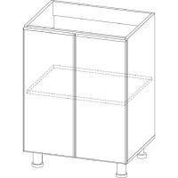 Шкаф под мойку белый SV-Мебель