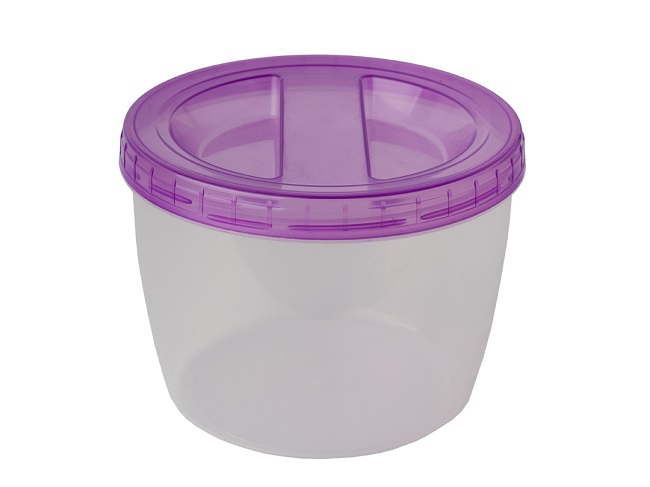 Банка с завинчивающейся крышкой 1,2 л (прозрачно-фиолетовый), Optimplast