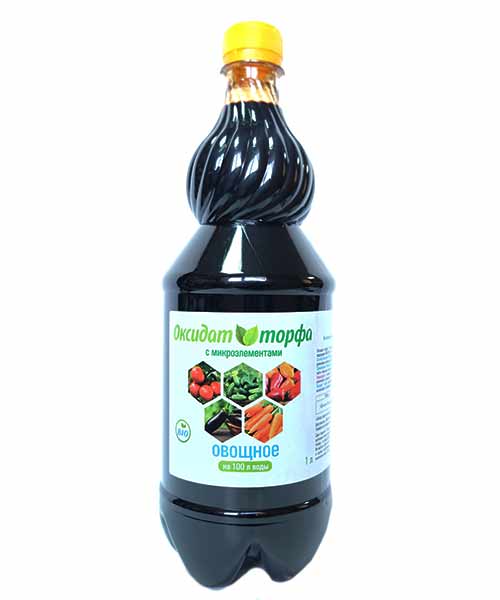 Оксидат торфа Овощное с микроэлементами 1л