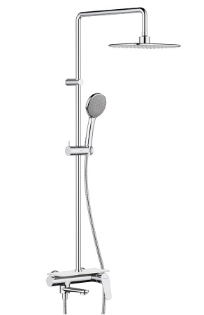 Душевая система с тропическим душем RedBlu by Origin Bit 977720000 Damixa