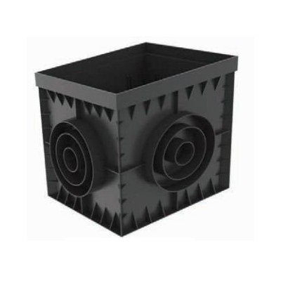 Дождеприемник PolyMax Basic ДП–30.30-ПП пластиковый черный