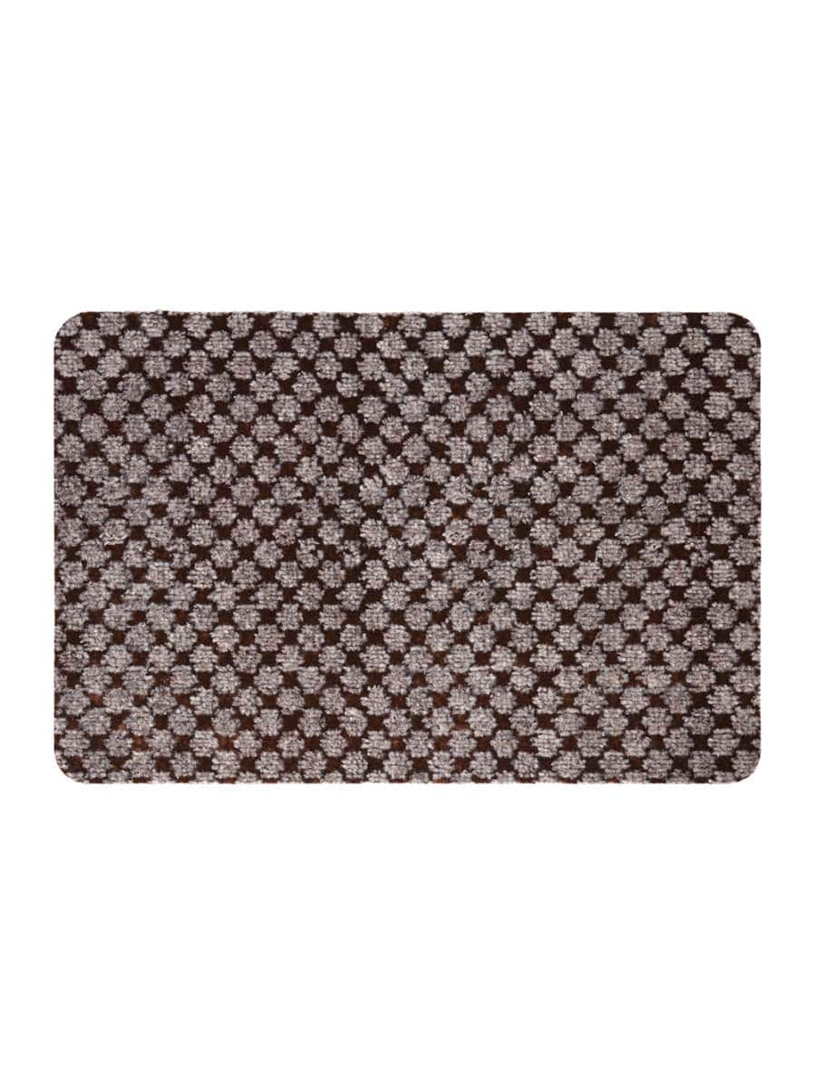 Коврик придверный без подложки Siesta коричневый 40х60 см, VORTEX 22389