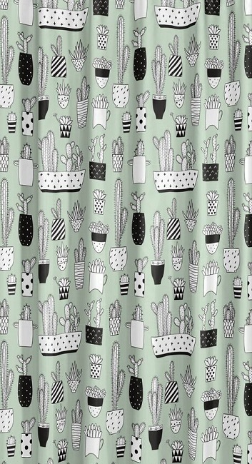 Занавеска для ванны 180х200 см Sealskin 210951334