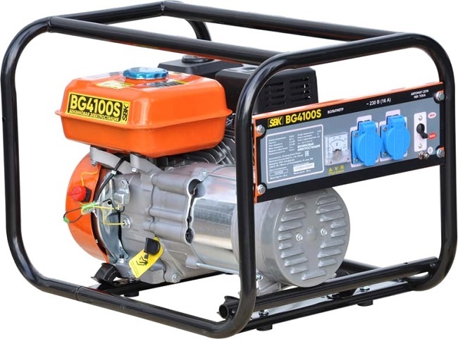 Генератор бензиновый SBK BG4100S