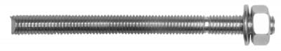 Шпилька с резьбой д/хим. анкеров М8x160мм с гайкой и шайбой Koelner