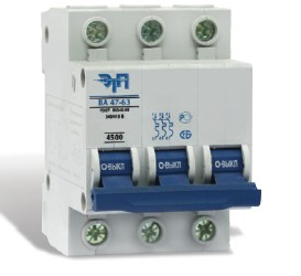 Автоматический выключатель ВА 47-63 63А 3П ETP