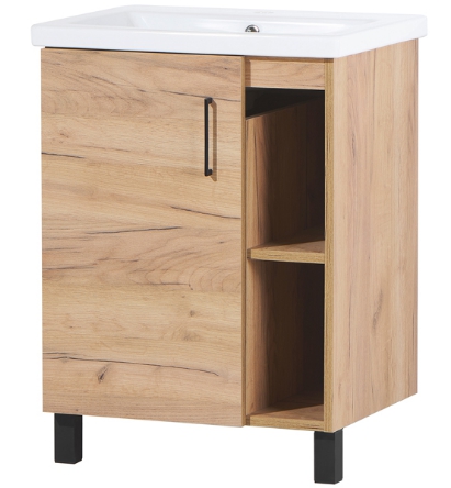 Тумба под умывальник Como 60 ГРАНТ В1.1.01.6.0.1 АКВАЛЬ