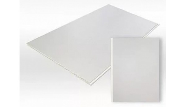 Панель пластиковая (ПВХ) SANRELIA Снежана матовый 25см, длина 3.0м