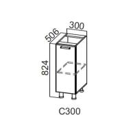 Шкаф-стол белый SV-Мебель