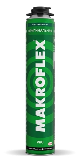 Пена монтажная профессиональная Makroflex original PRO 750 мл