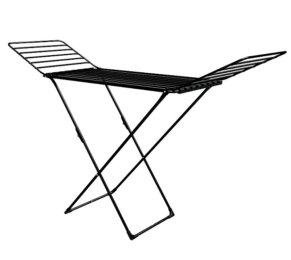 Сушилка напольная складная 18 м, черная, Nika СБТ18/Ч