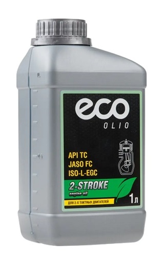 Масло для 2-х тактных двигателей минеральное 1 л, ECO OM2-21 